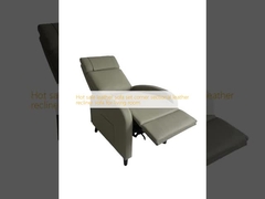 Горячая продажа кожаный диван настроить угловой секционный кожаный диван для гостиной