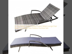 PE Poly Rattan Garden Outdoor Indoor Rattan Lounge Chair Beach Sun Holiday Patio Outdoor Furniture Sets (Полный ратан для садов на открытом воздухе)